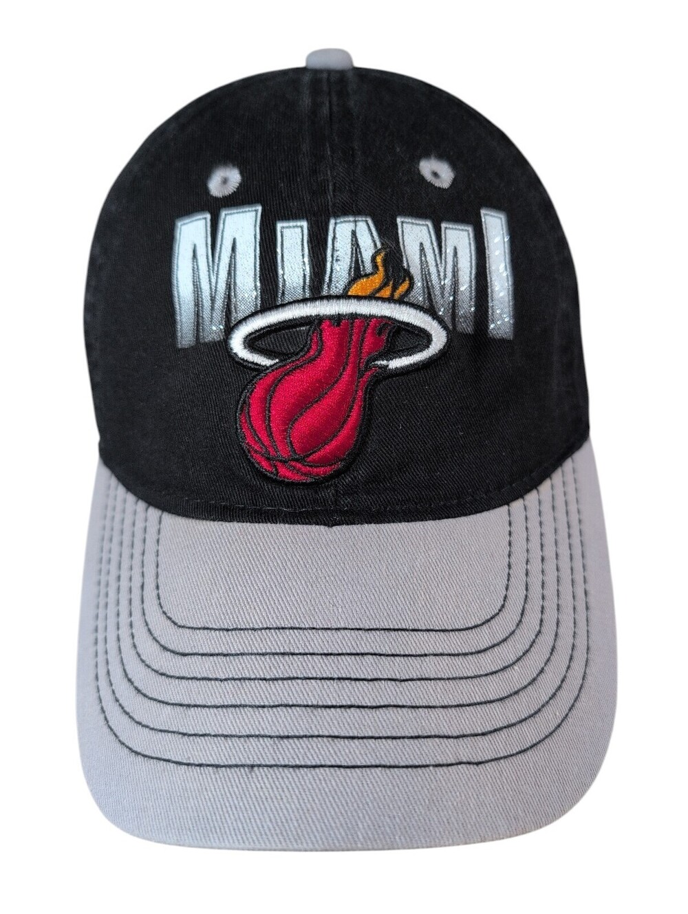 Women’s Adidas NBA Sparkle Miami Heat Basketball Adjustable Baseball Cap Hat